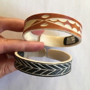 Base Project bracelets (set of 2) - artisan, eco